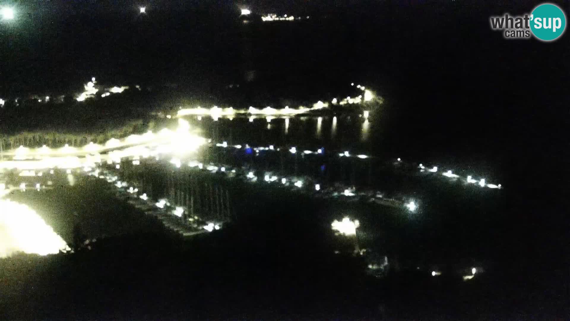 Spletna kamera Pakoštane – Drage – Kornati – Vransko Jezero