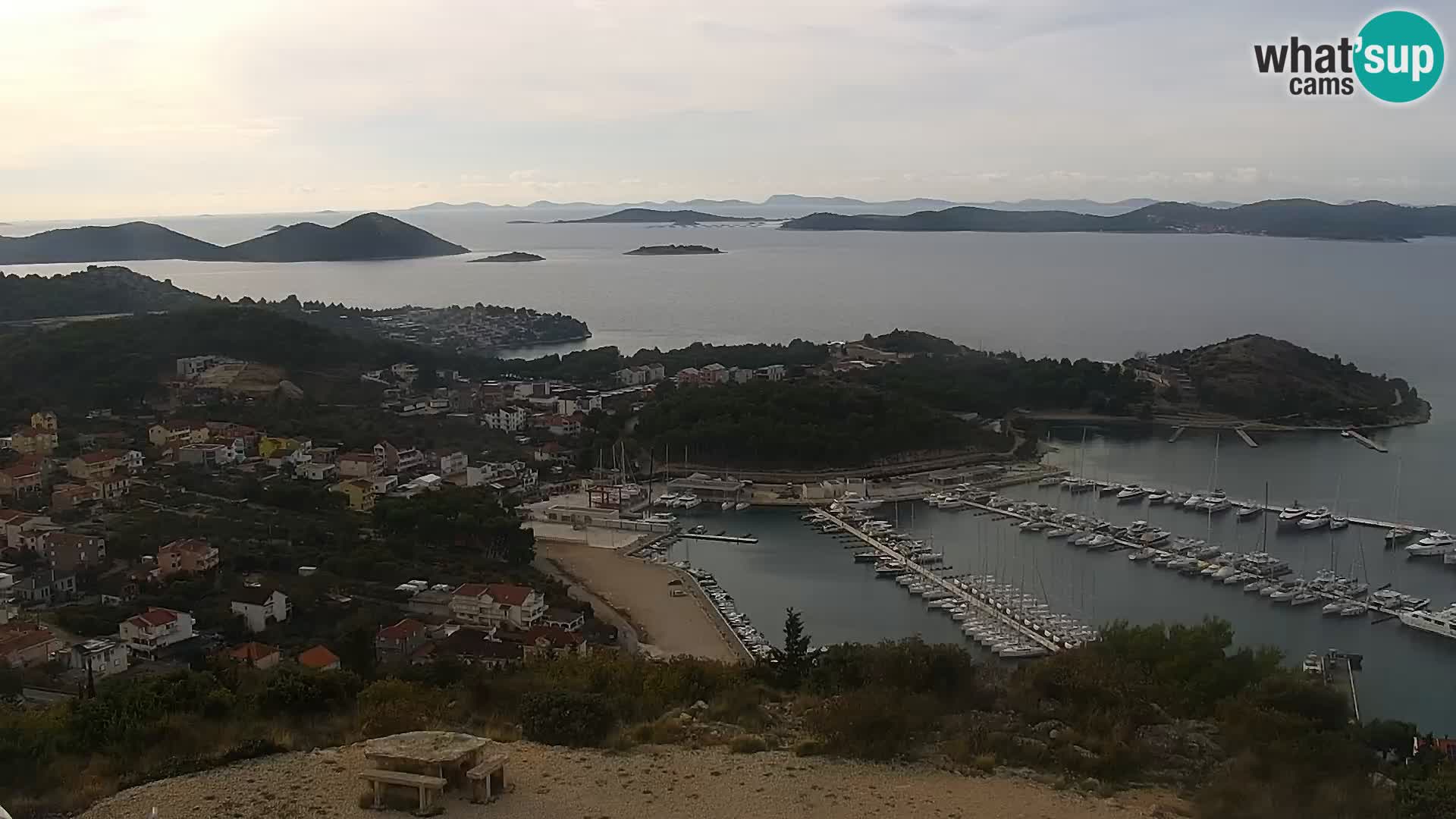 Live cam Pakoštane – Drage – Kornati – Vransko Jezero