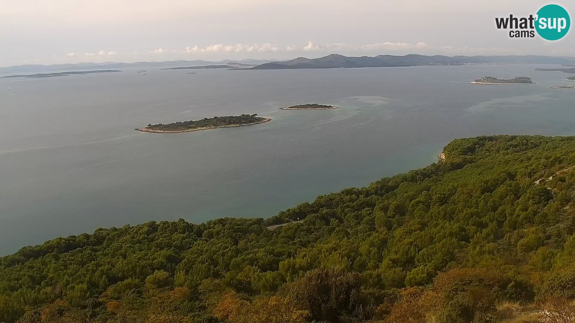 Live cam Pakoštane – Drage – Kornati – Vransko Jezero