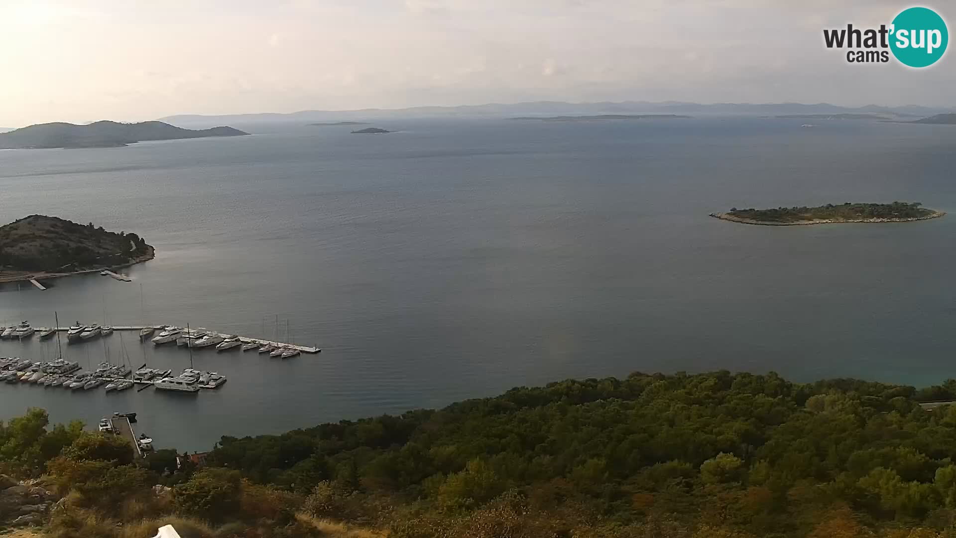 Live cam Pakoštane – Drage – Kornati – Vransko Jezero