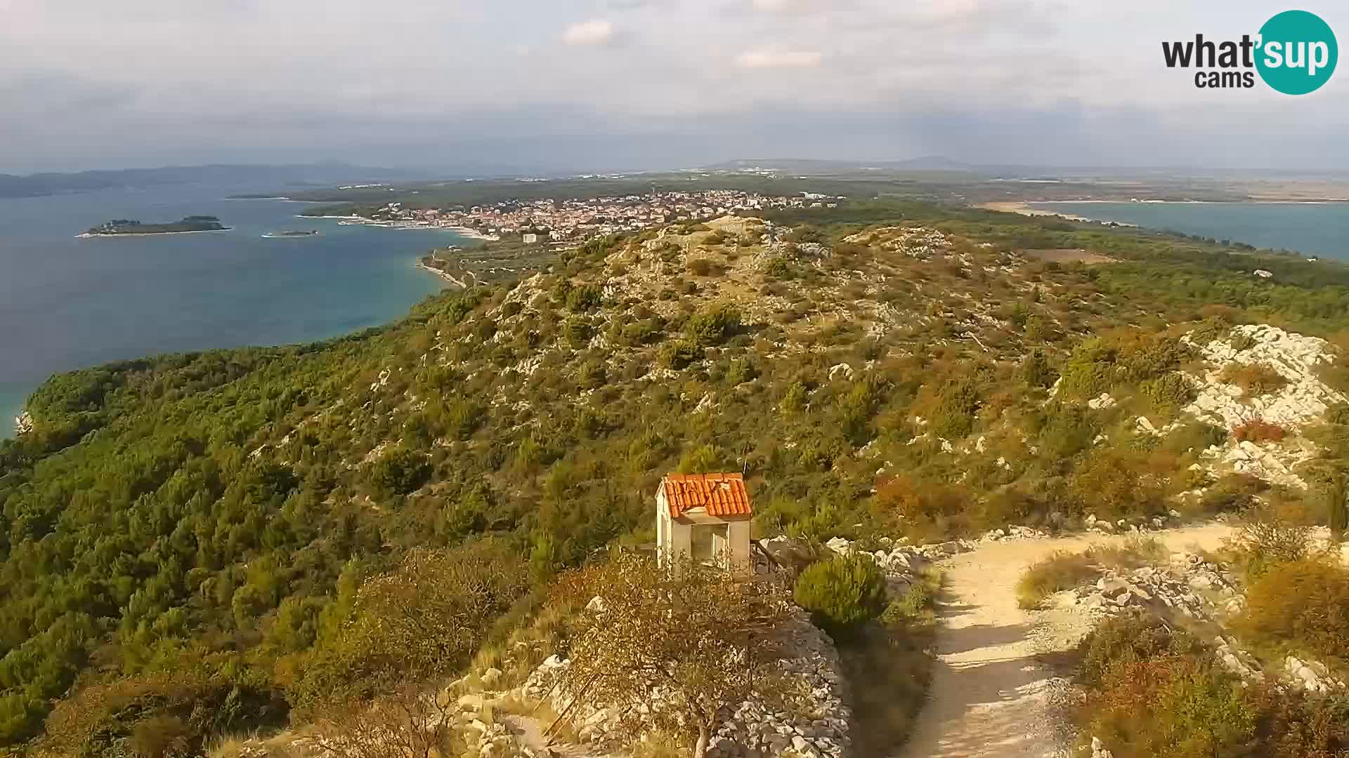 Webcam Pakoštane – Drage – Kornati – Vransko Jezero