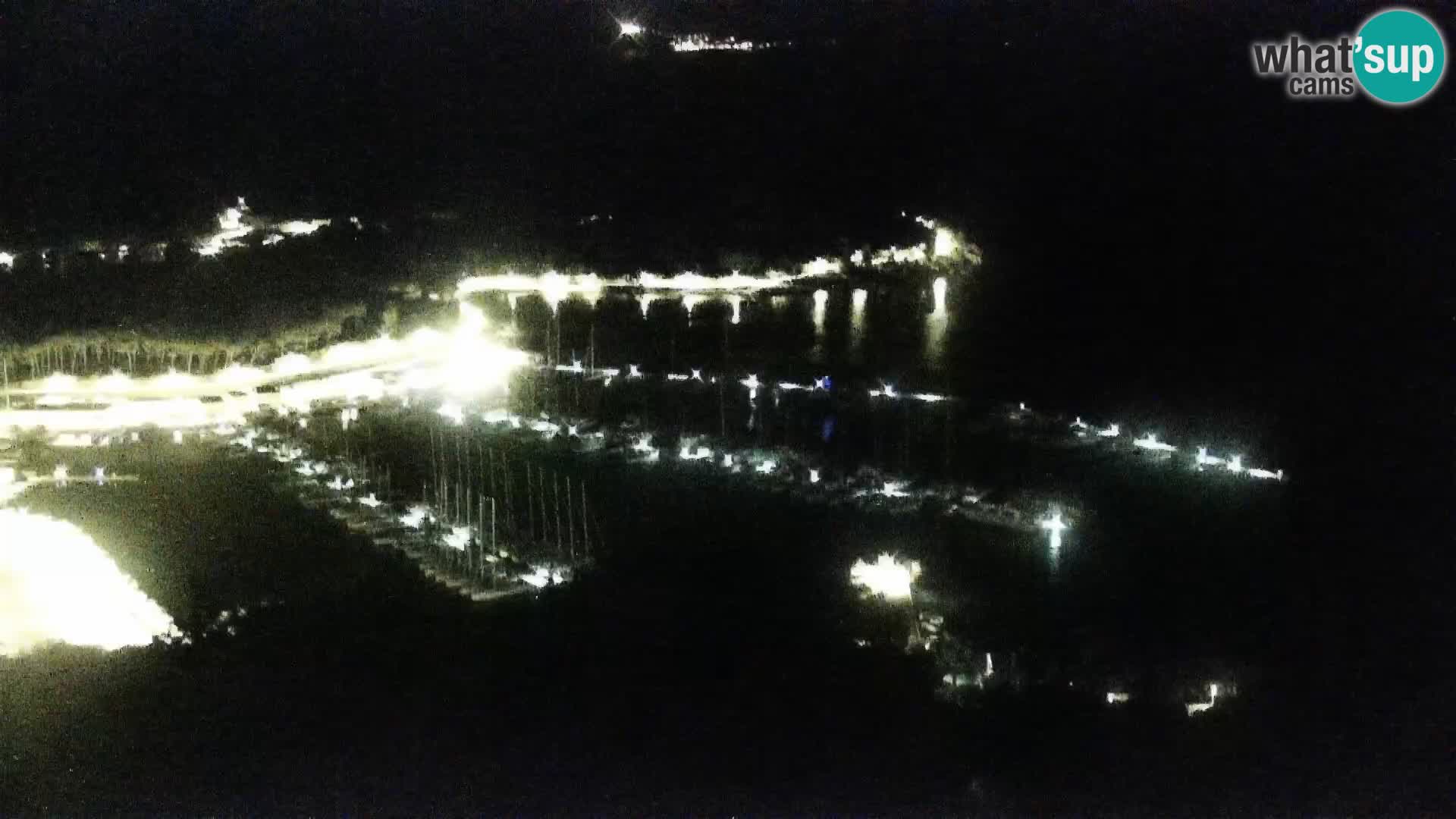 Spletna kamera Pakoštane – Drage – Kornati – Vransko Jezero