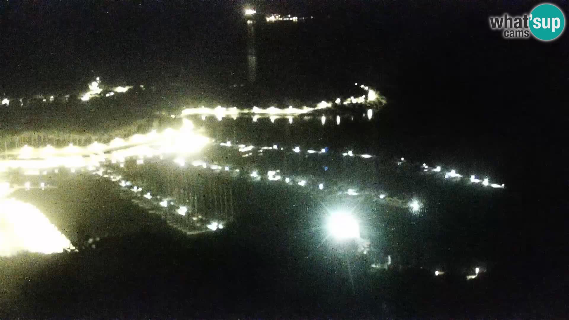 Spletna kamera Pakoštane – Drage – Kornati – Vransko Jezero