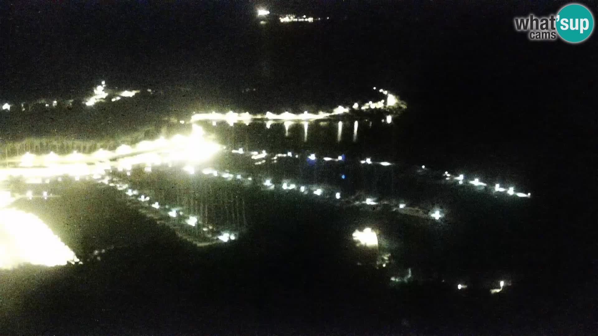 Spletna kamera Pakoštane – Drage – Kornati – Vransko Jezero