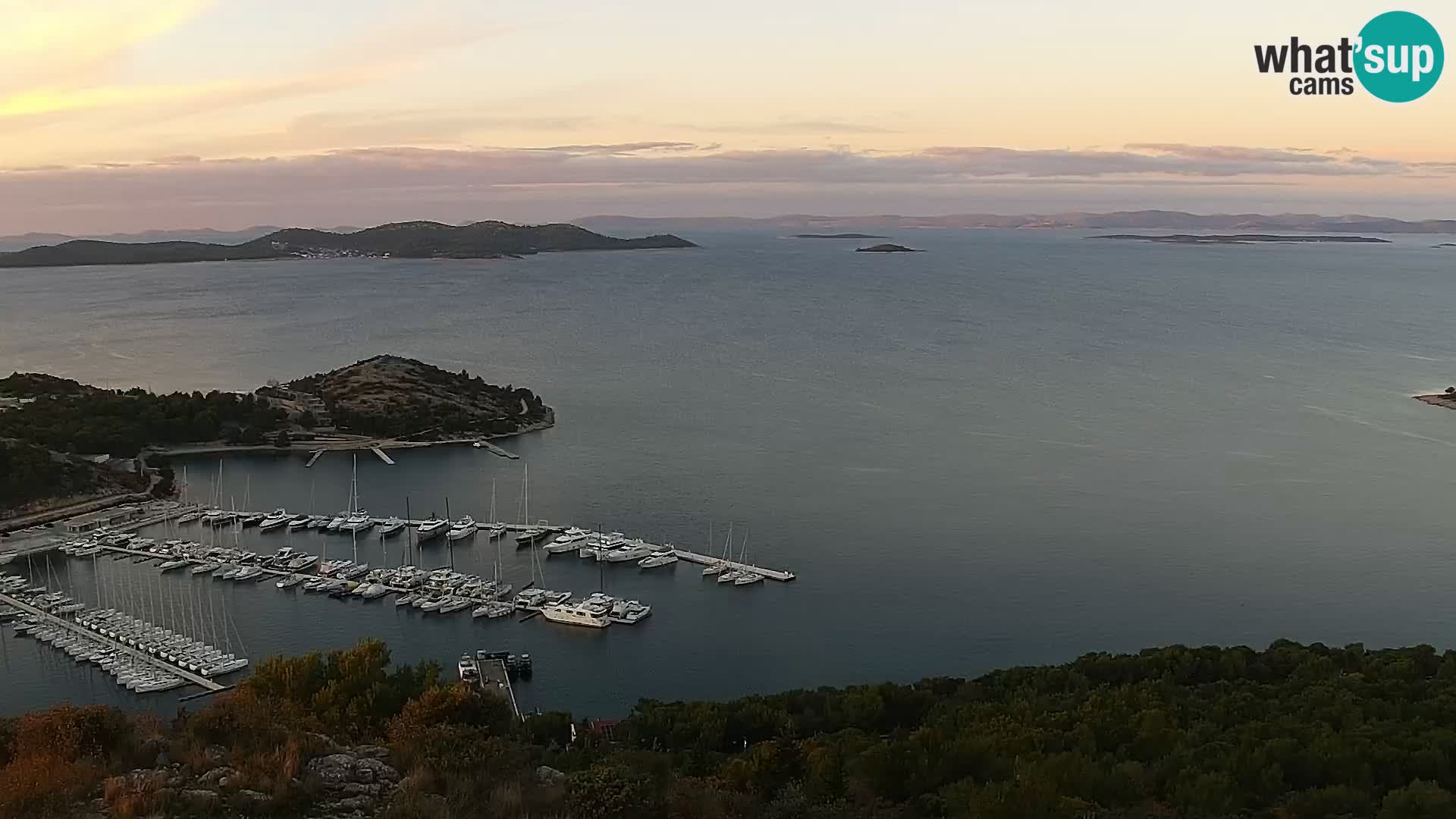 Webcam Pakoštane – Drage – Kornati – Vransko Jezero