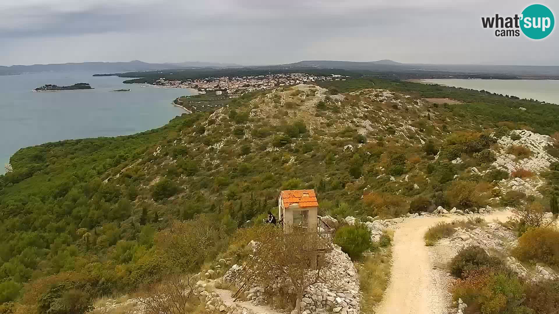 Webcam Pakoštane – Drage – Kornati – Vransko Jezero