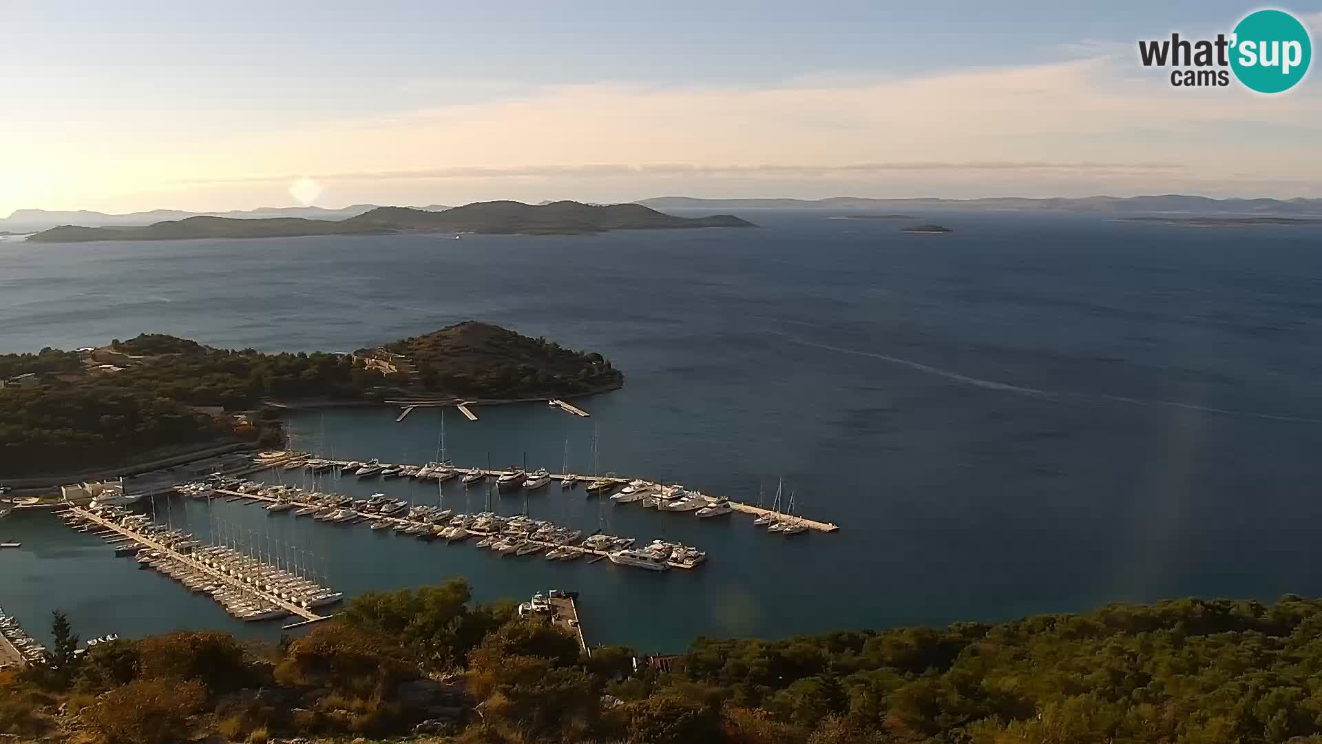 Webcam Pakoštane – Drage – Kornati – Vransko Jezero