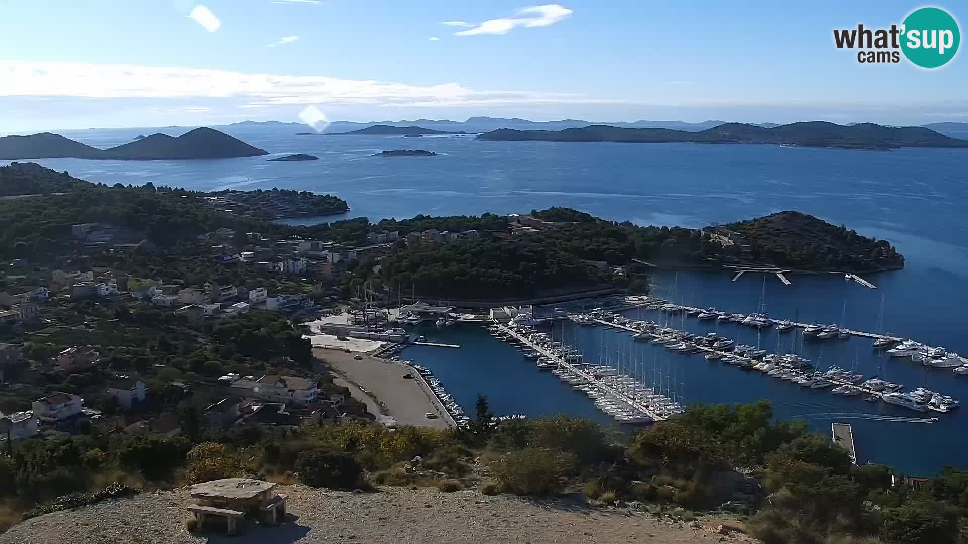 Live cam Pakoštane – Drage – Kornati – Vransko Jezero