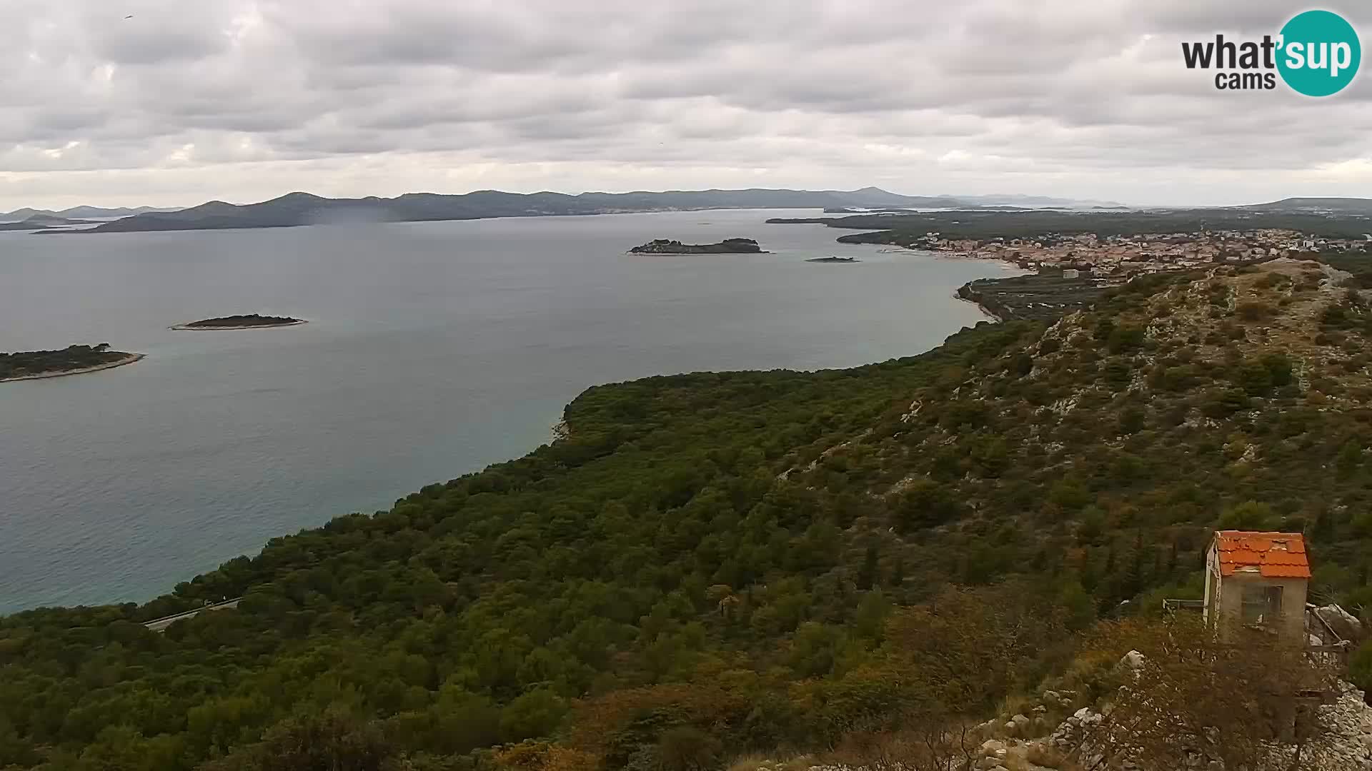 Live cam Pakoštane – Drage – Kornati – Vransko Jezero