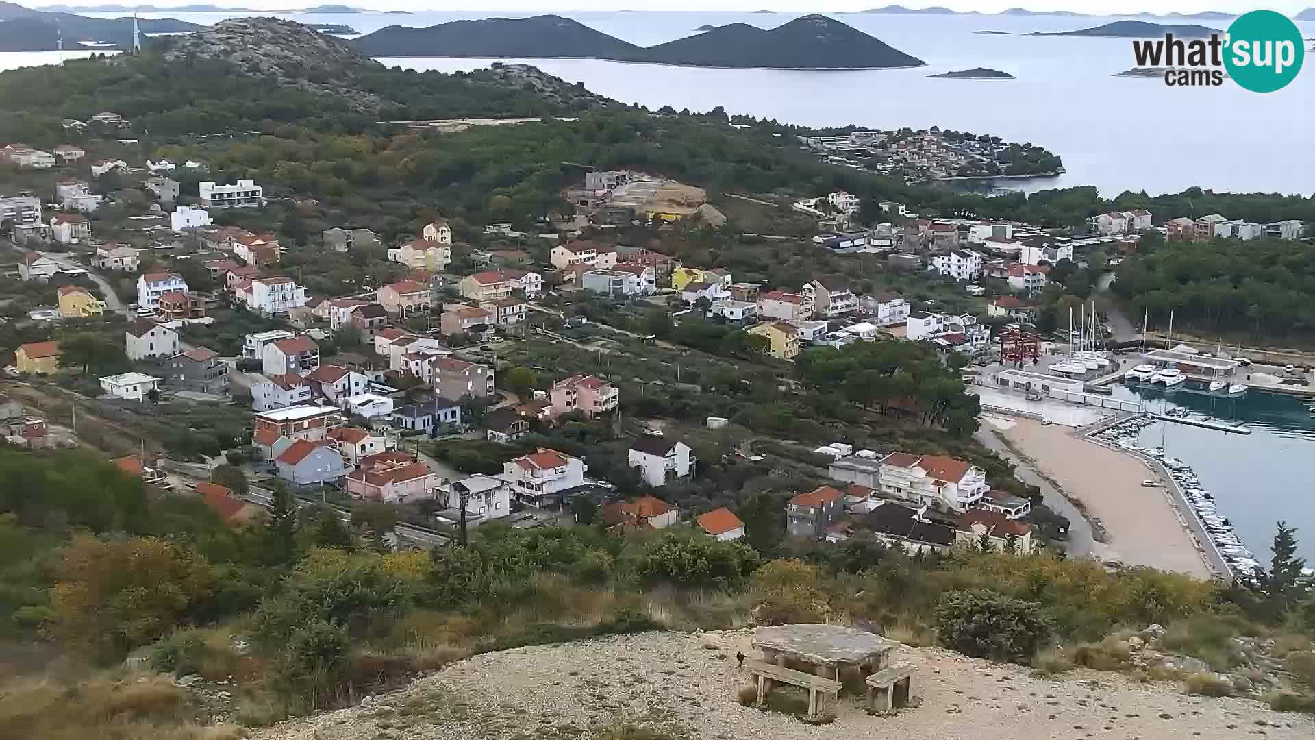 Spletna kamera Pakoštane – Drage – Kornati – Vransko Jezero