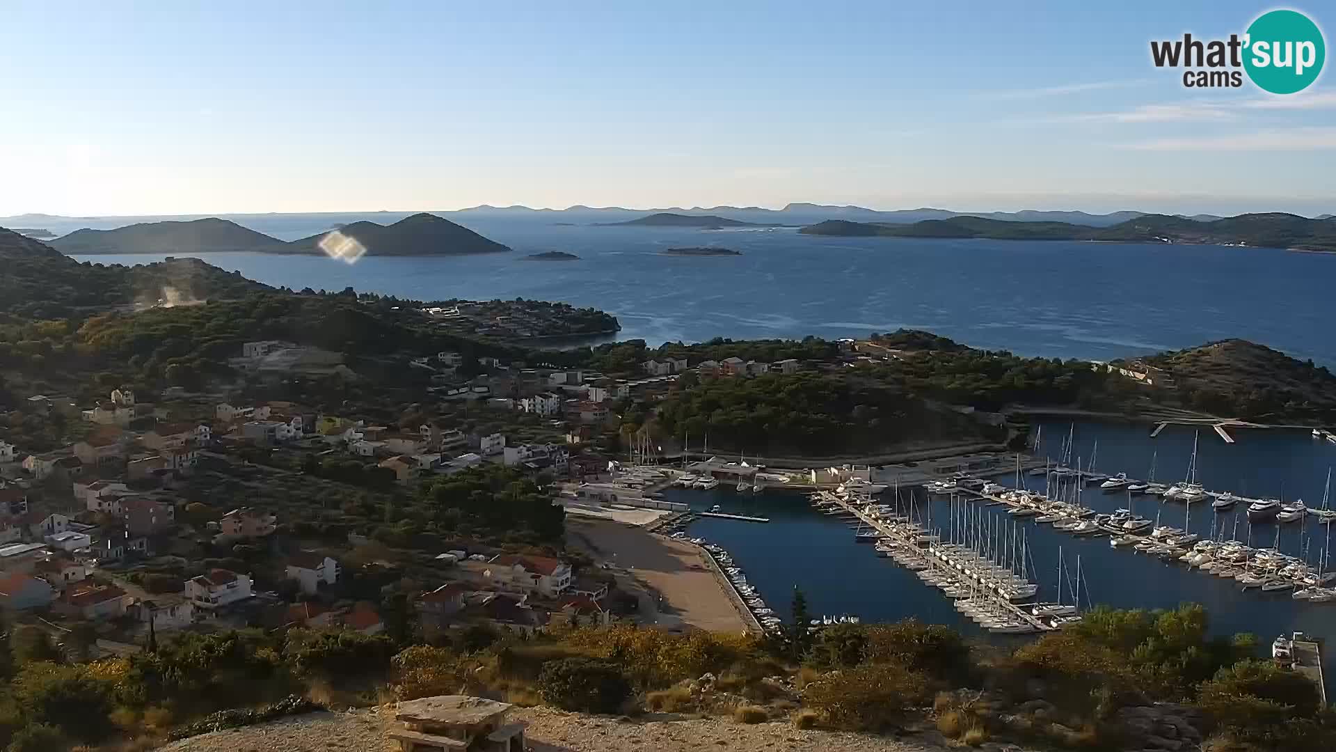Live cam Pakoštane – Drage – Kornati – Vransko Jezero