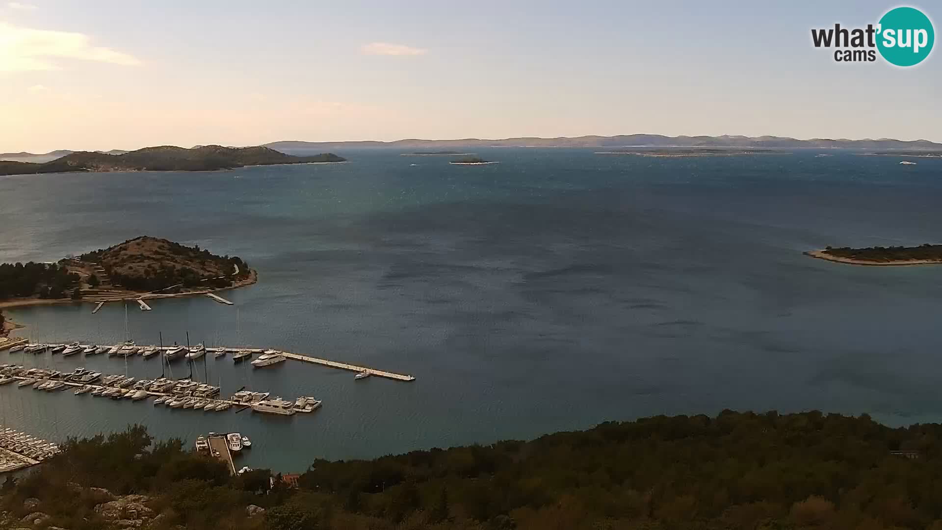 Webcam Pakoštane – Drage – Kornati – Vransko Jezero