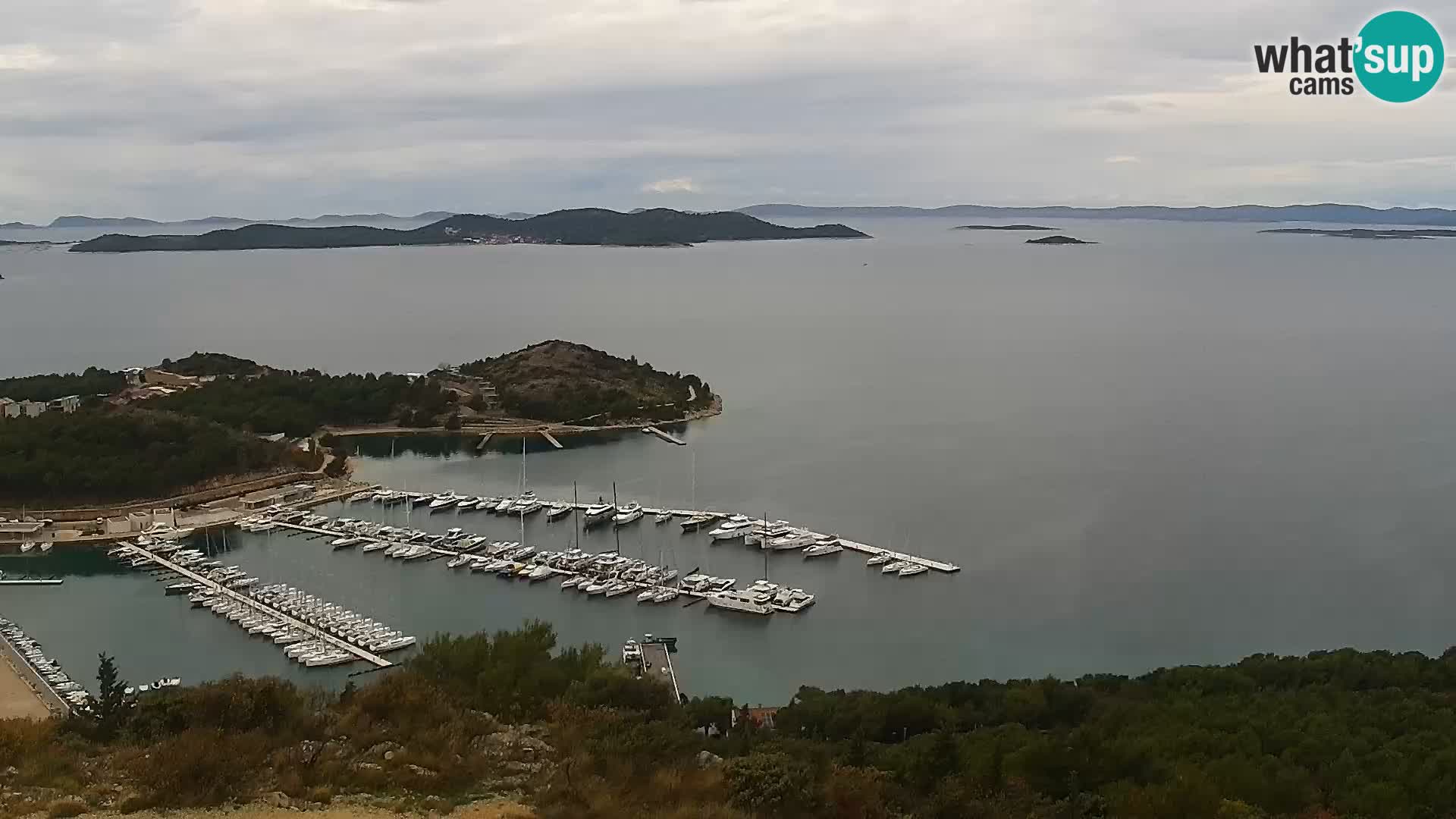 Webcam Pakoštane – Drage – Kornati – Vransko Jezero