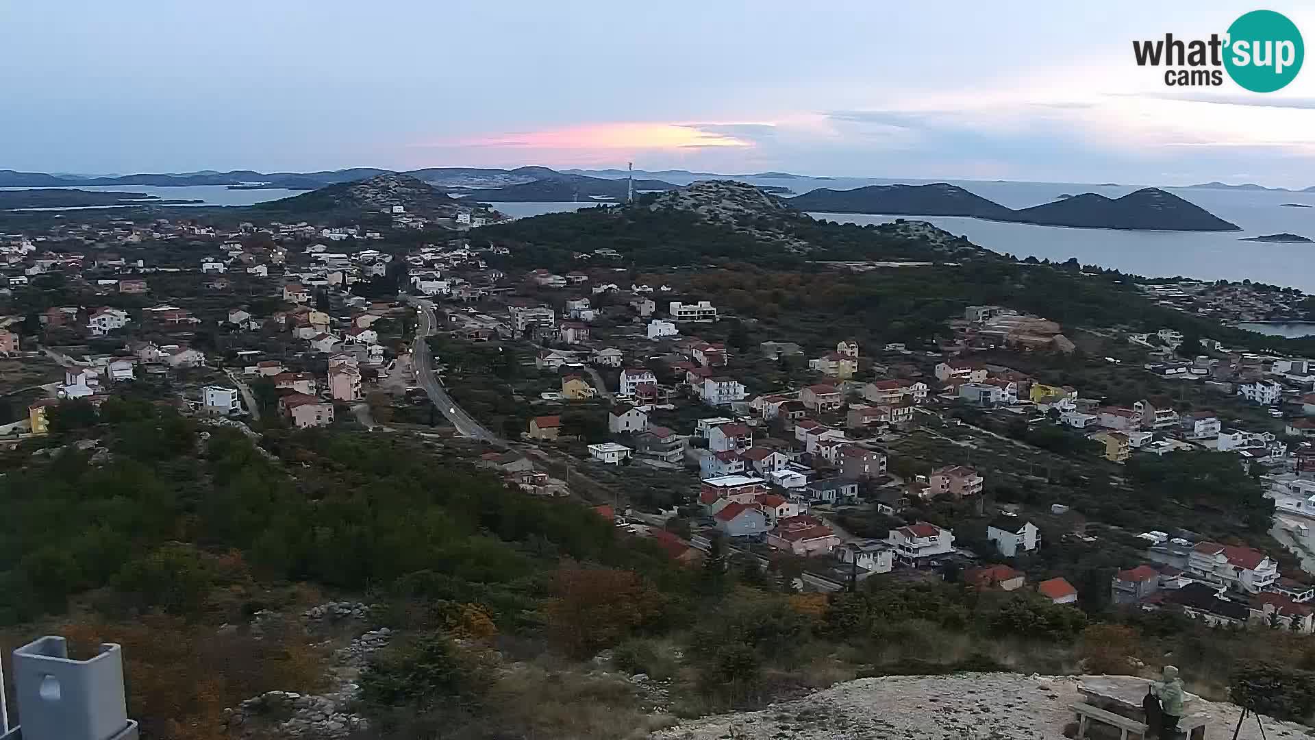 Webcam Pakoštane – Drage – Kornati – Vransko Jezero