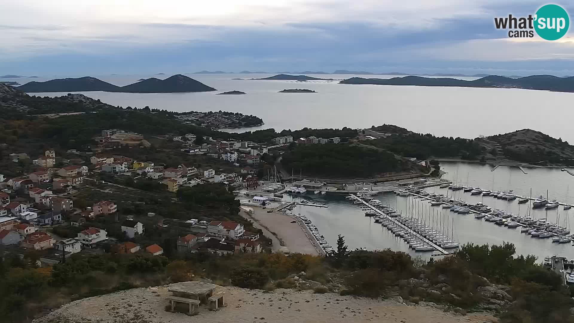 Livecam Pakoštane – Drage – Kornati – Vransko Jezero