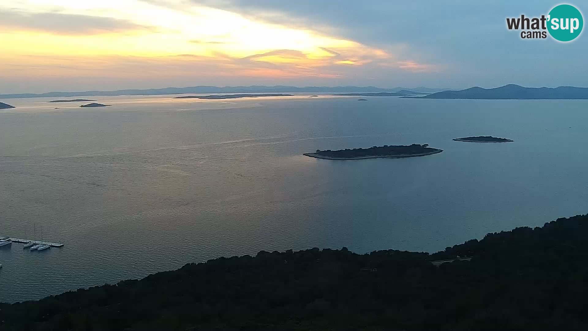 Webcam Pakoštane – Drage – Kornati – Vransko Jezero