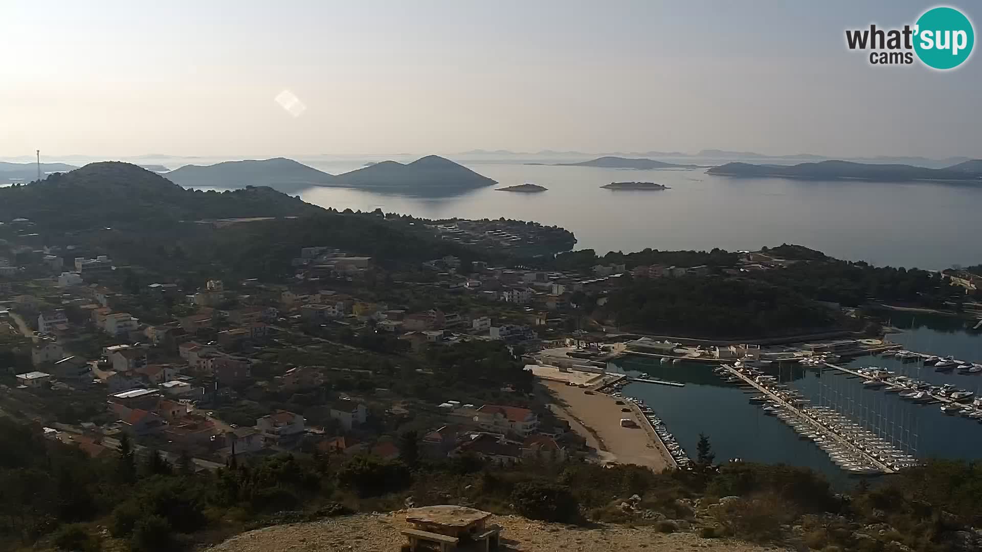 Livecam Pakoštane – Drage – Kornati – Vransko Jezero