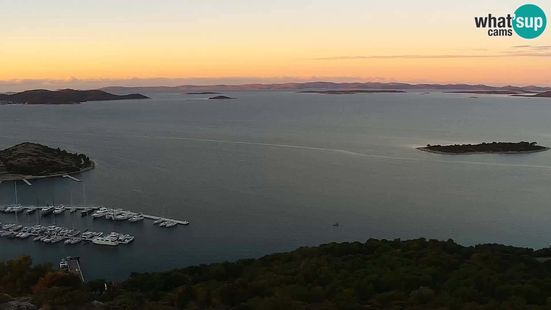 Live cam Pakoštane – Drage – Kornati – Vransko Jezero