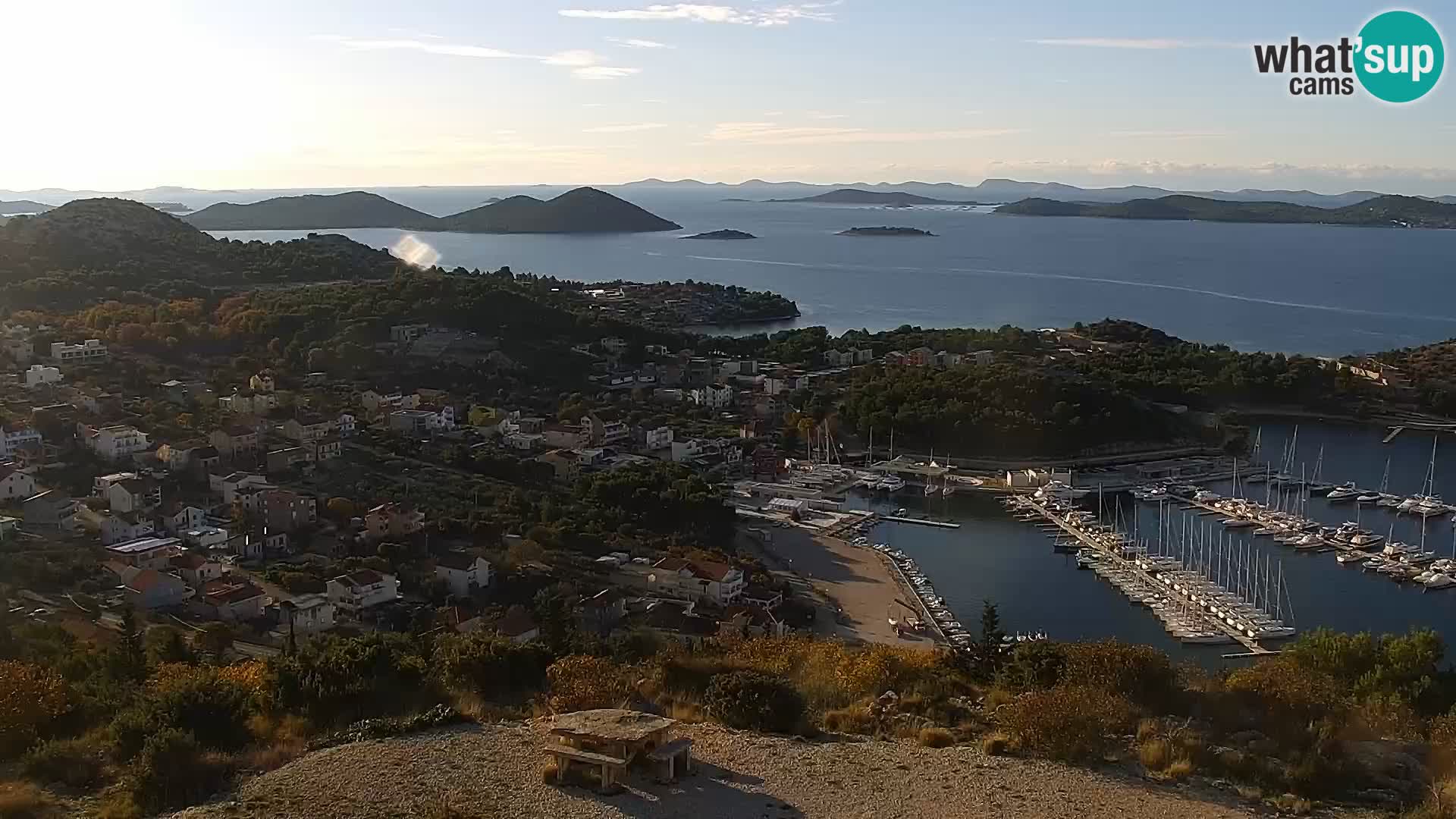 Live cam Pakoštane – Drage – Kornati – Vransko Jezero