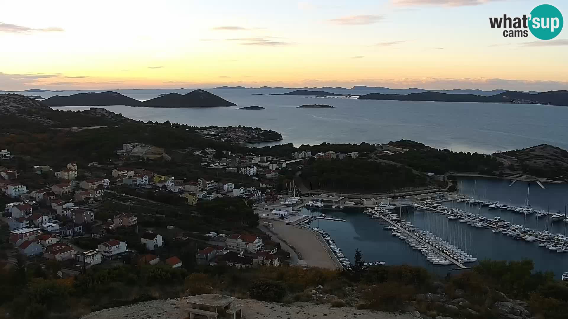 Webcam Pakoštane – Drage – Kornati – Vransko Jezero