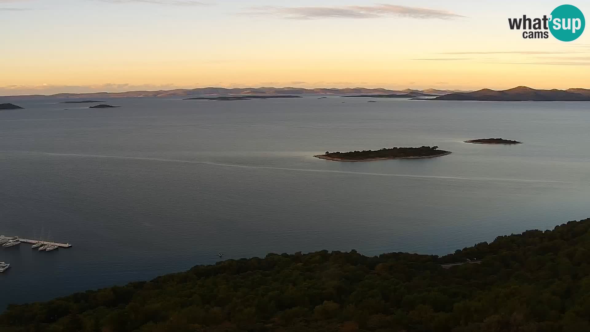 Webcam Pakoštane – Drage – Kornati – Vransko Jezero