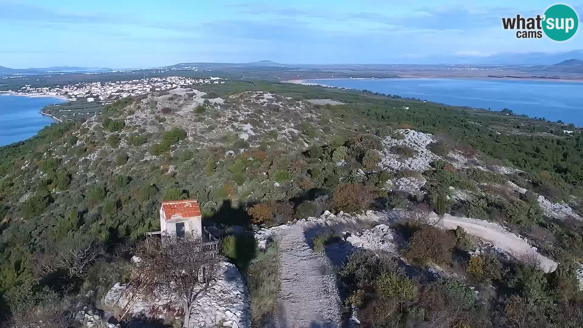 Webcam Pakoštane – Drage – Kornati – Vransko Jezero