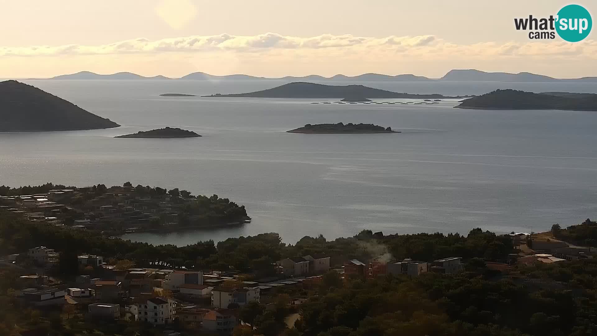 Webcam Pakoštane – Drage – Kornati – Vransko Jezero