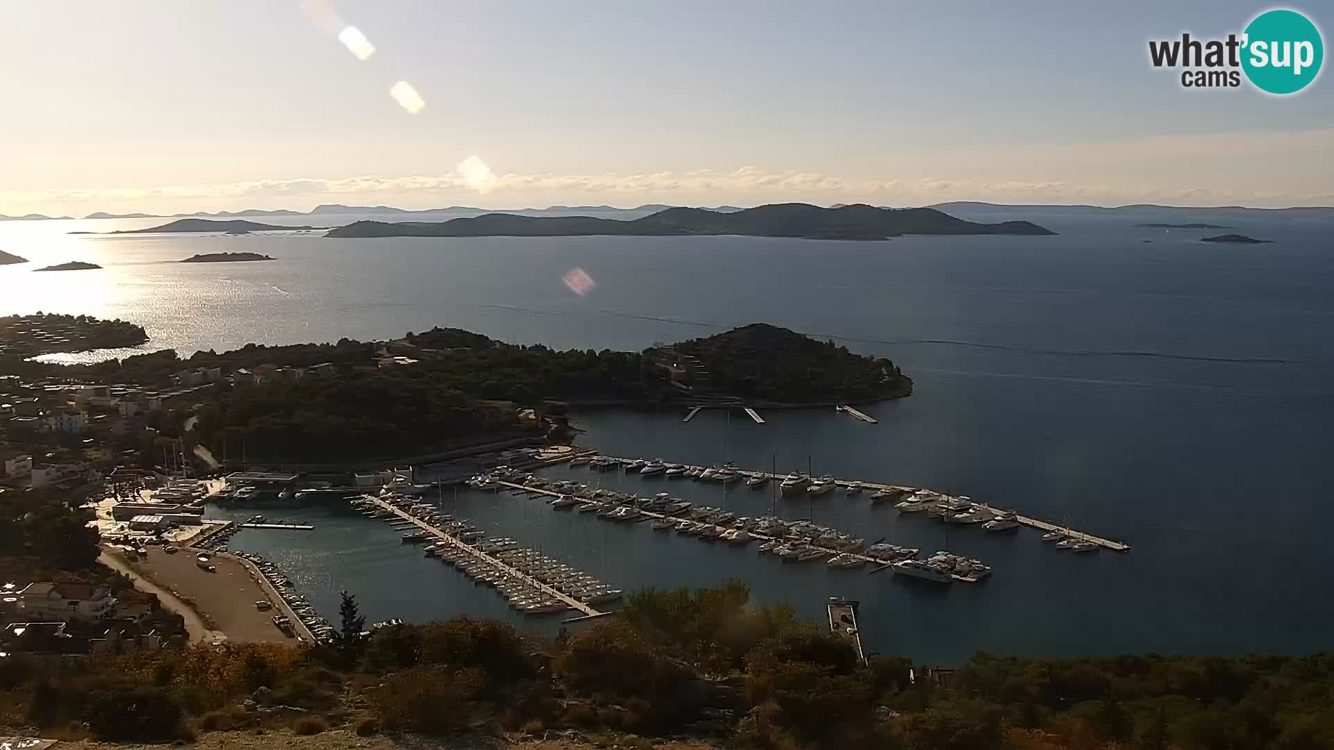 Livecam Pakoštane – Drage – Kornati – Vransko Jezero