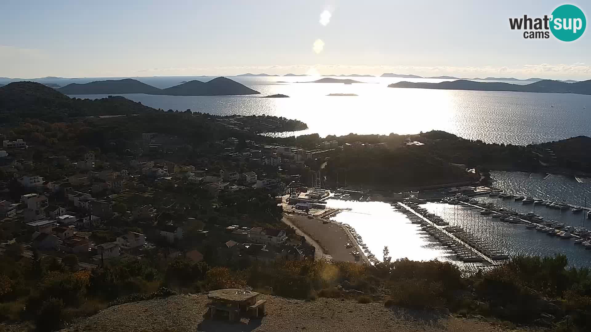 Webcam Pakoštane – Drage – Kornati – Vransko Jezero