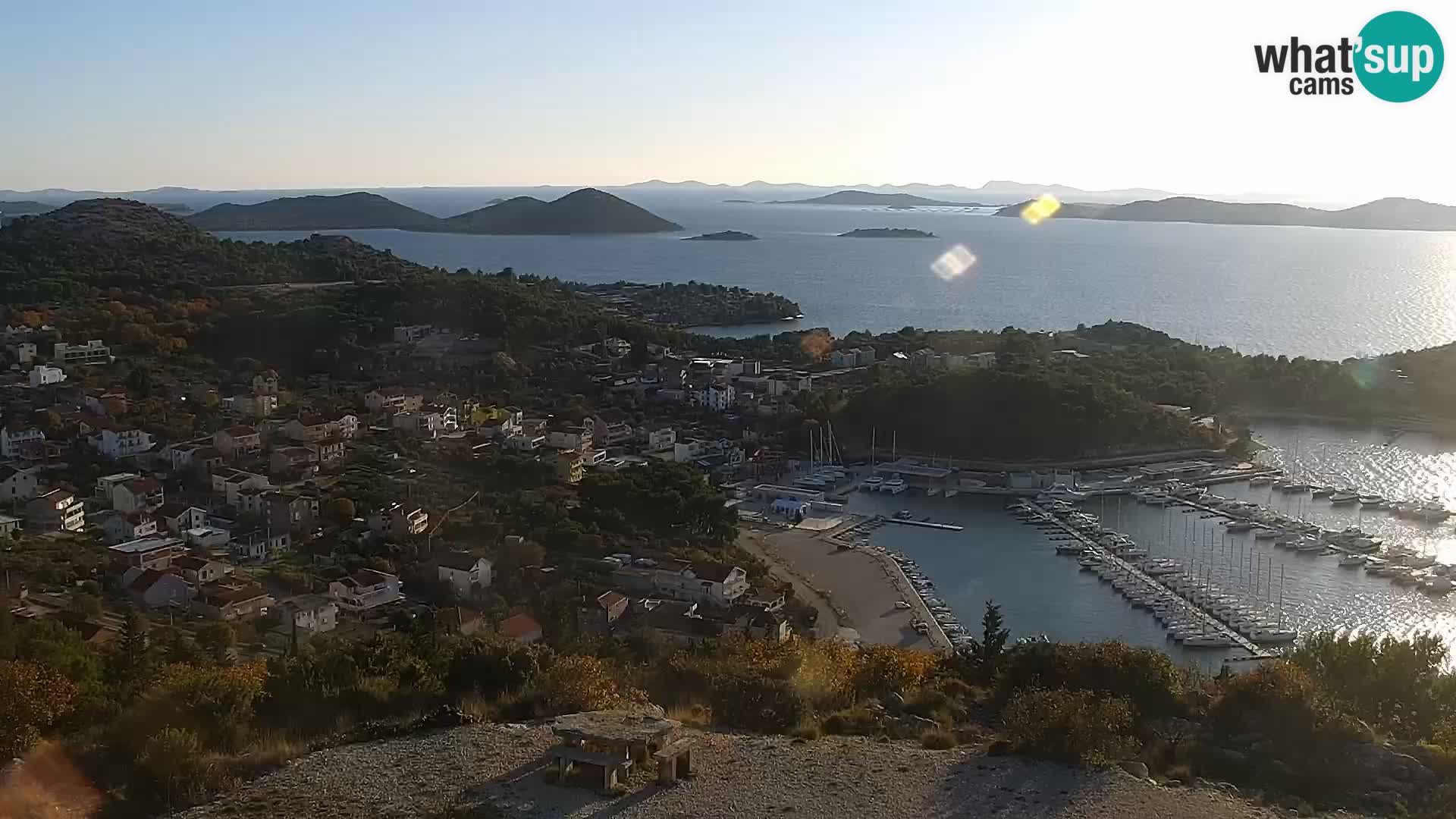 Live cam Pakoštane – Drage – Kornati – Vransko Jezero