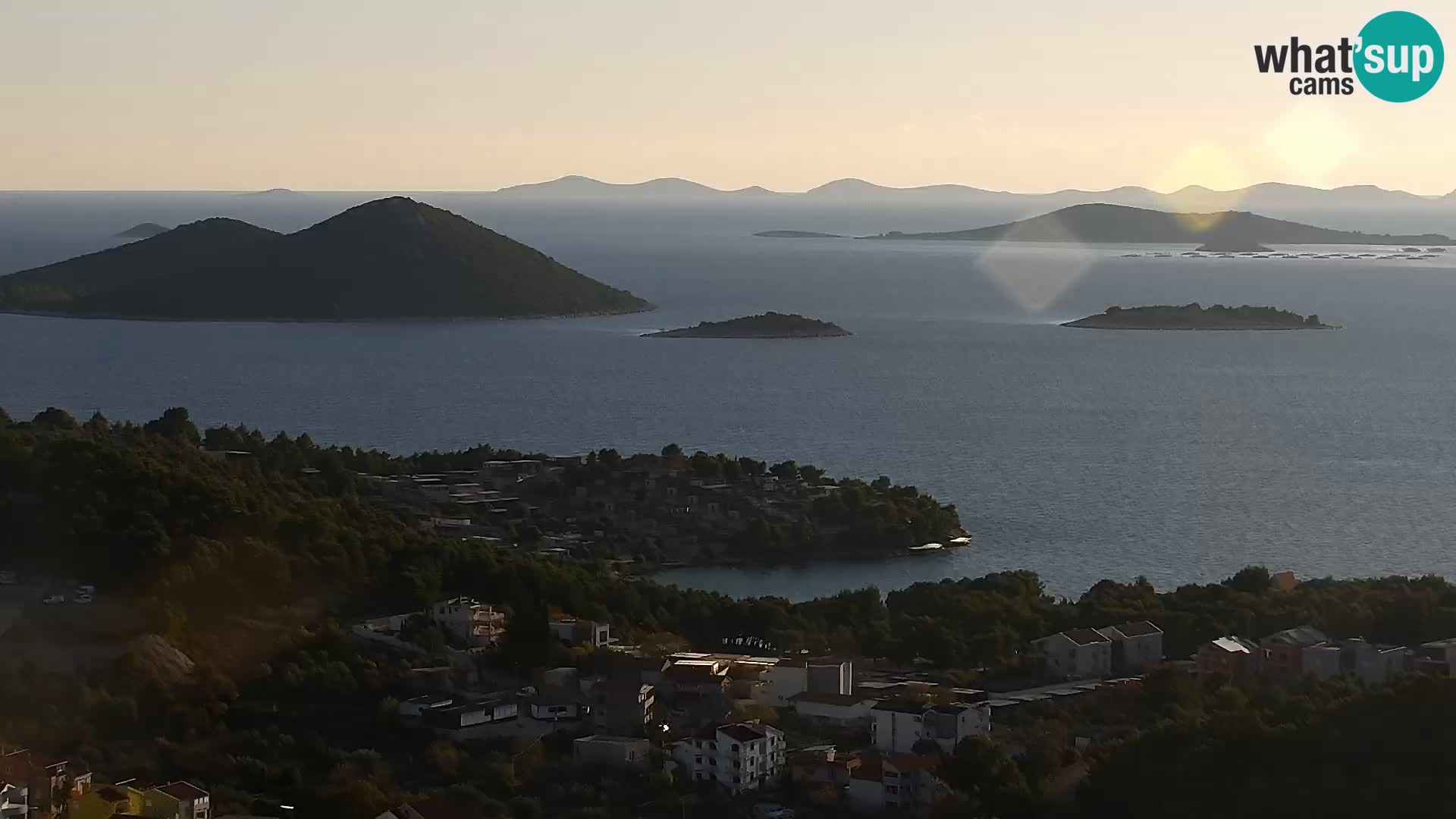 Live cam Pakoštane – Drage – Kornati – Vransko Jezero
