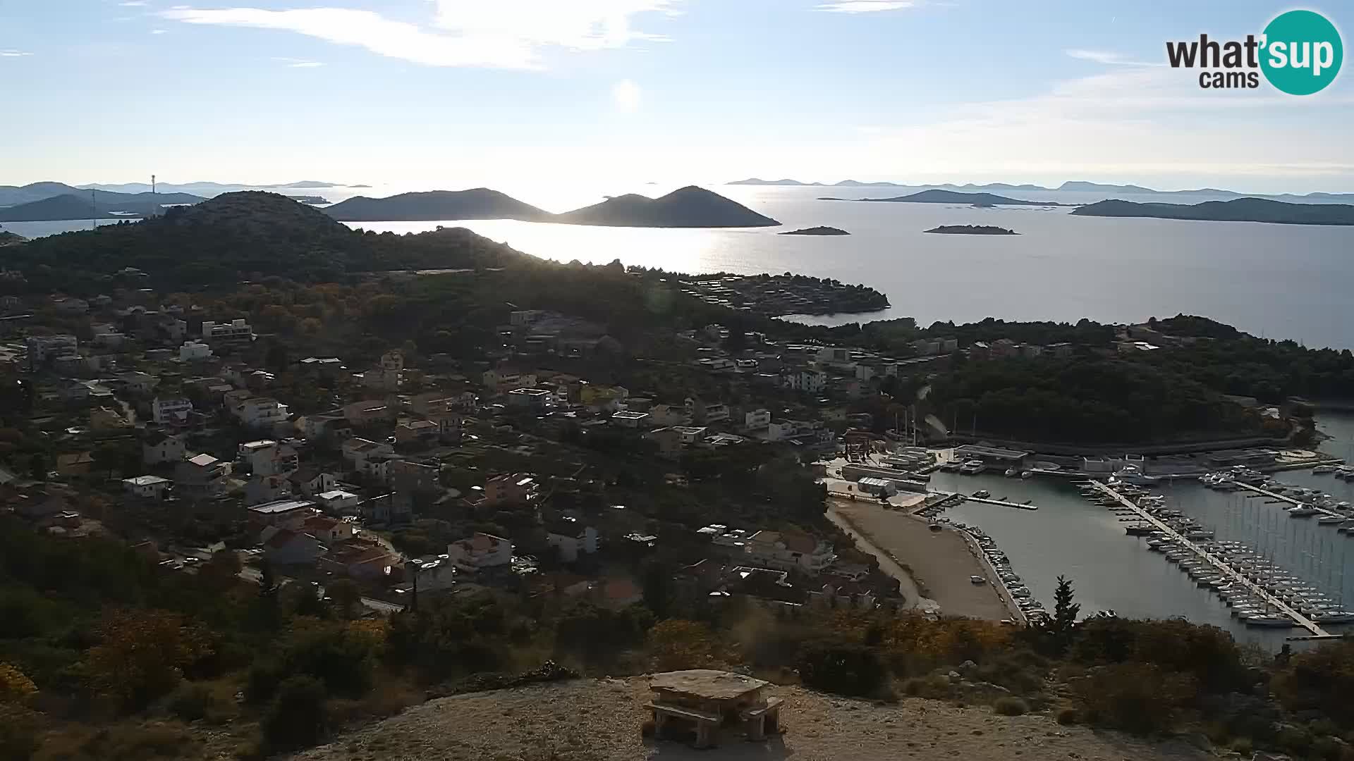 Web kamere Pakoštane – Drage – Kornati – Vransko Jezero