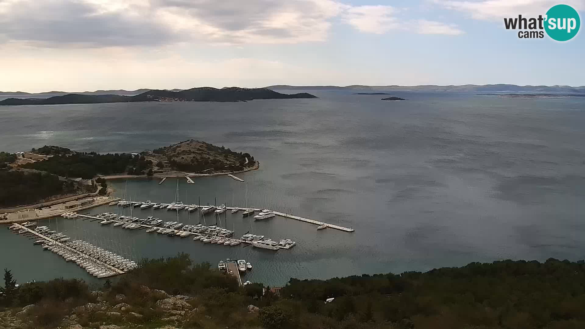 Webcam Pakoštane – Drage – Kornati – Vransko Jezero
