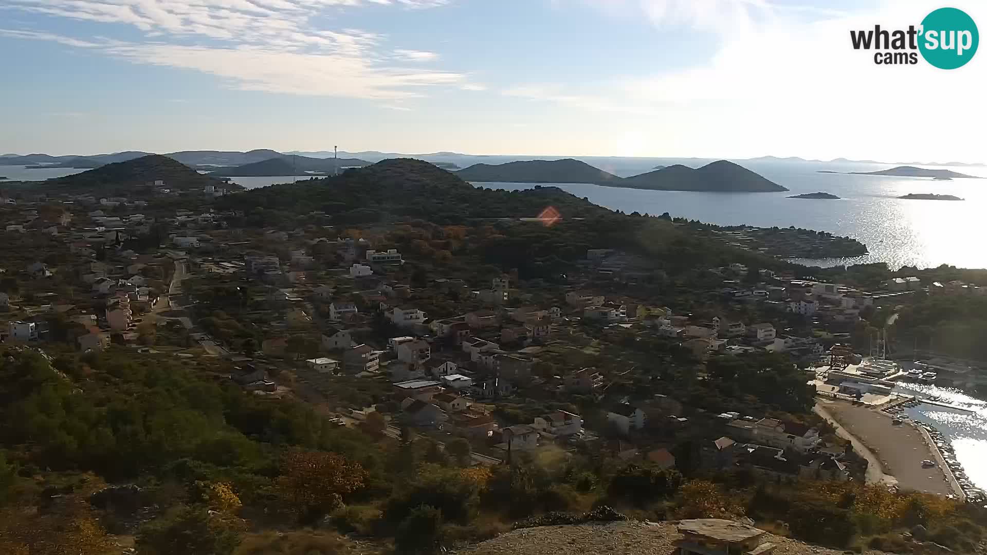 Webcam Pakoštane – Drage – Kornati – Vransko Jezero