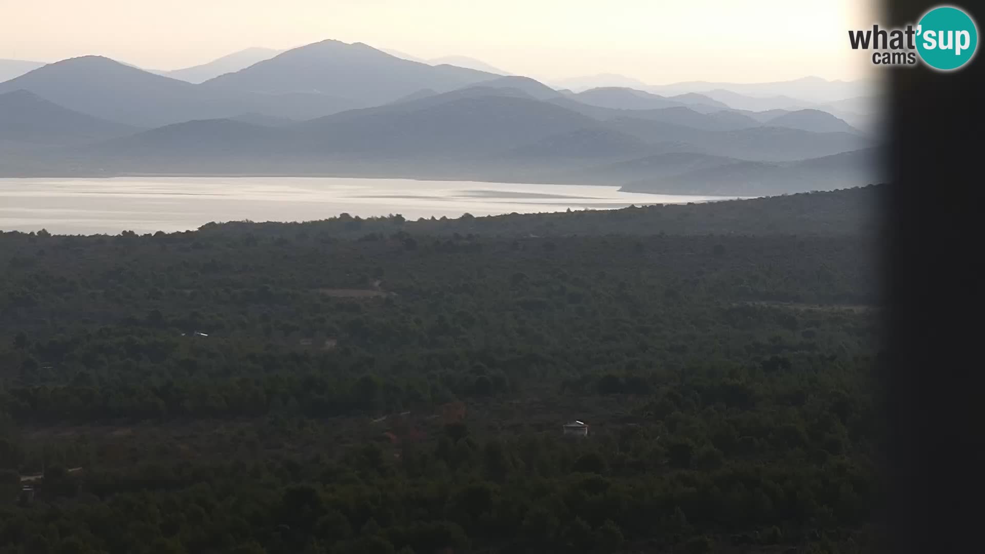 Spletna kamera Pakoštane – Drage – Kornati – Vransko Jezero