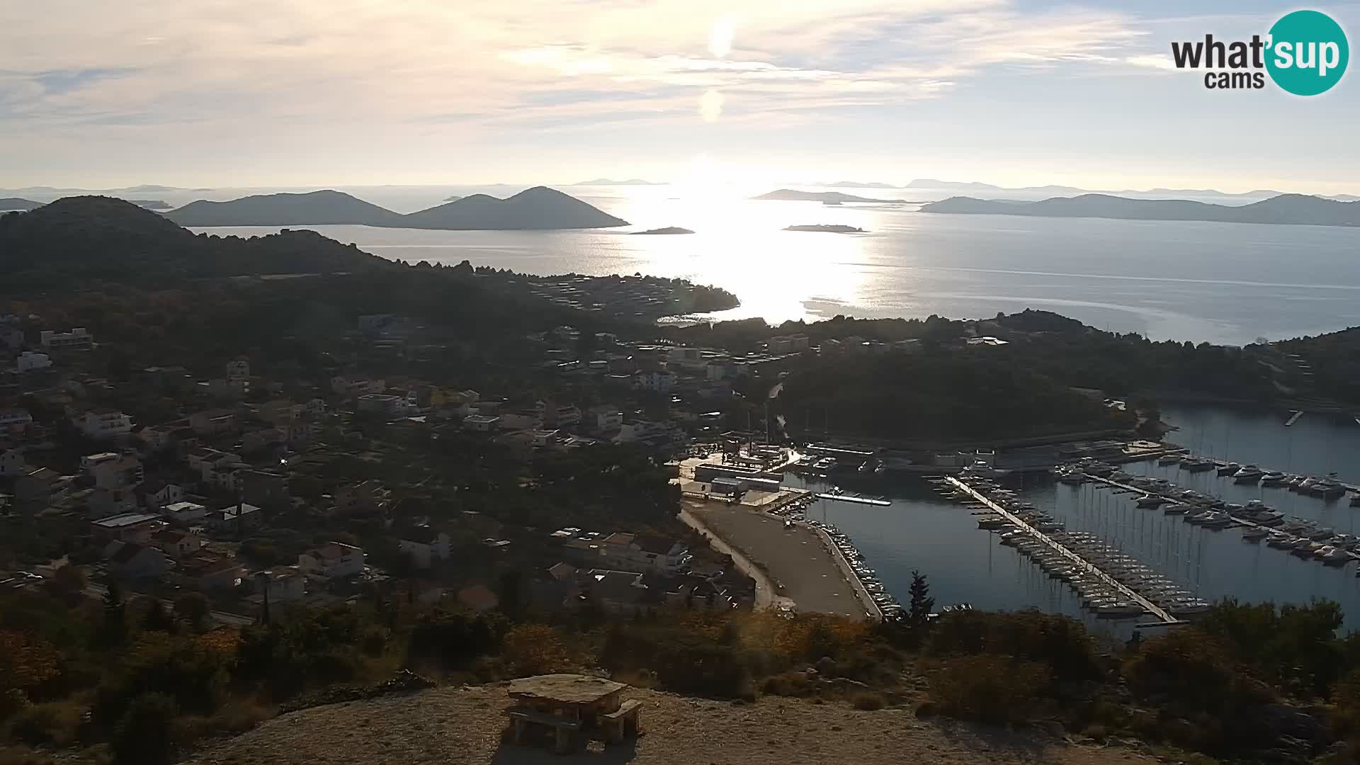 Live cam Pakoštane – Drage – Kornati – Vransko Jezero