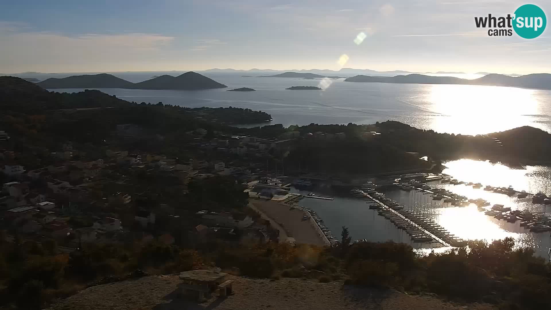 Webcam Pakoštane – Drage – Kornati – Vransko Jezero