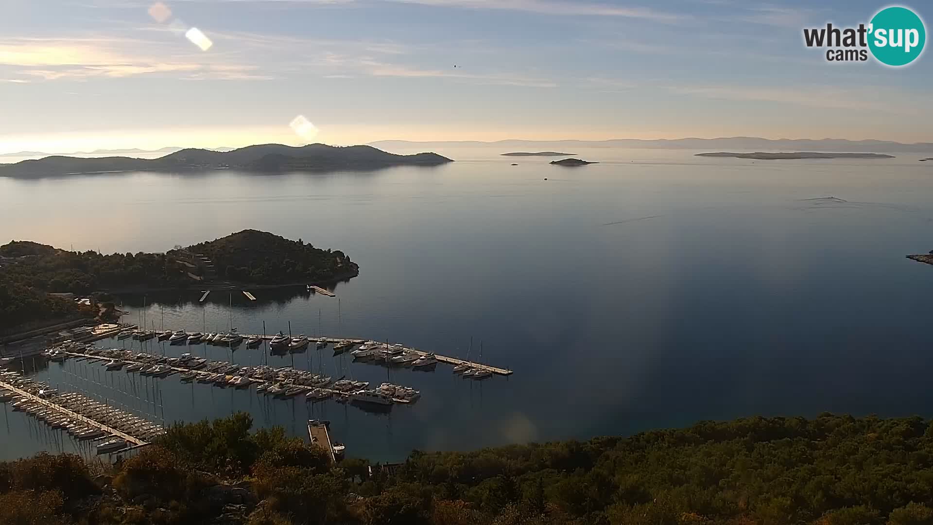 Webcam Pakoštane – Drage – Kornati – Vransko Jezero