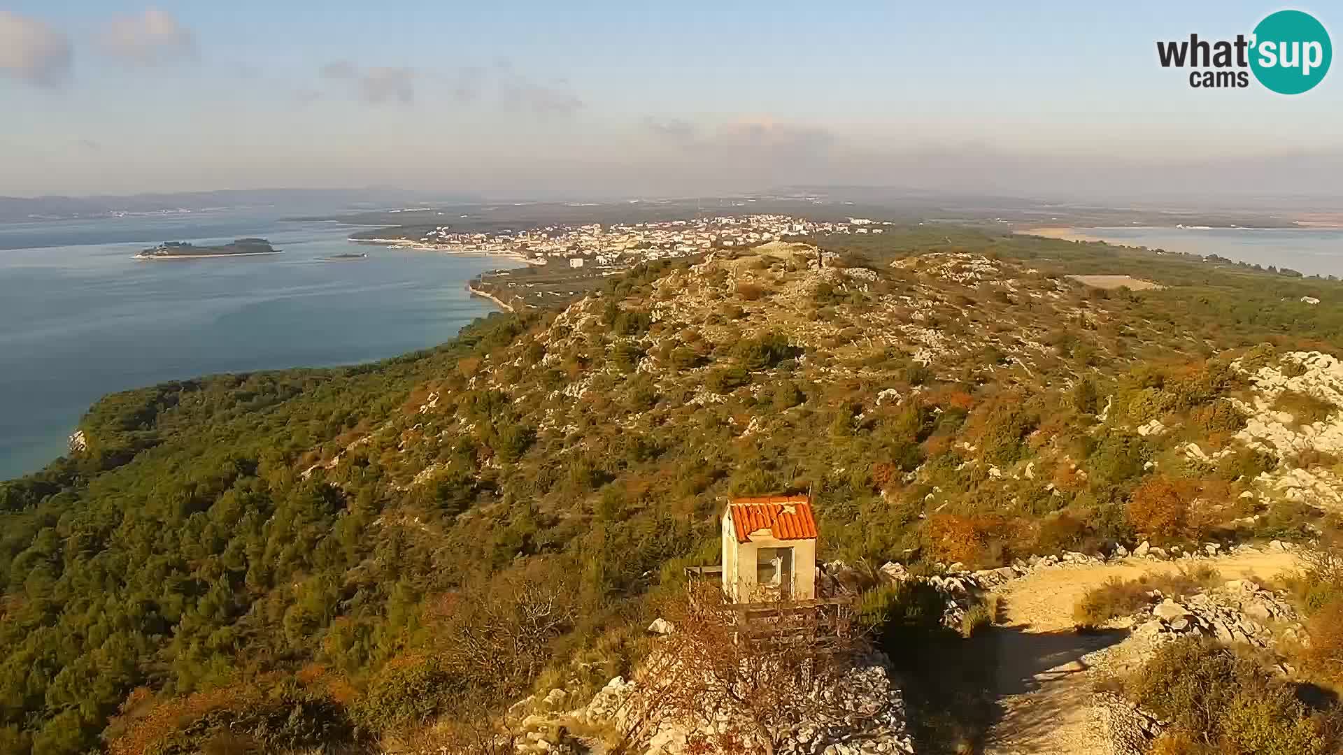 Live cam Pakoštane – Drage – Kornati – Vransko Jezero