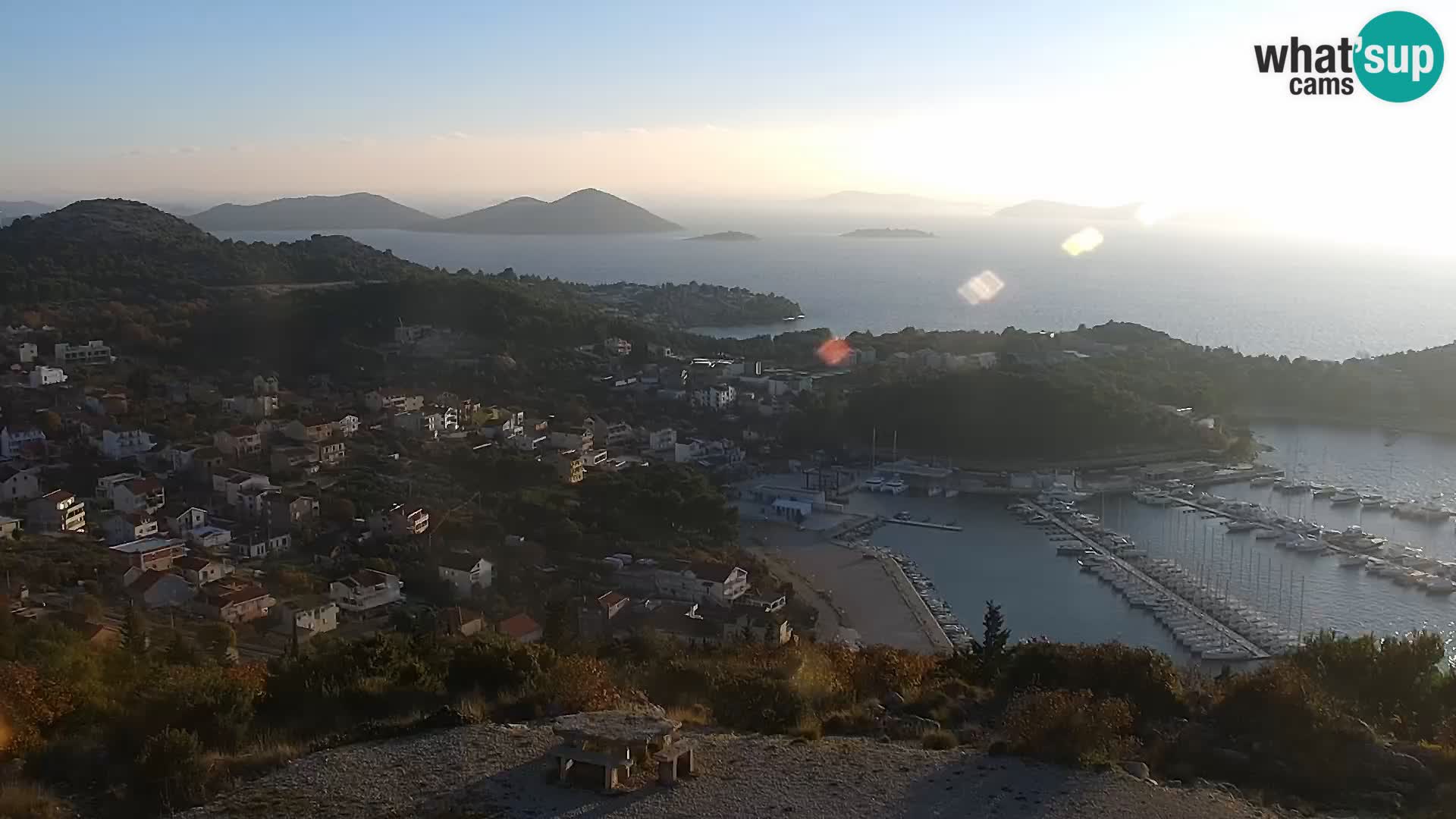 Webcam Pakoštane – Drage – Kornati – Vransko Jezero