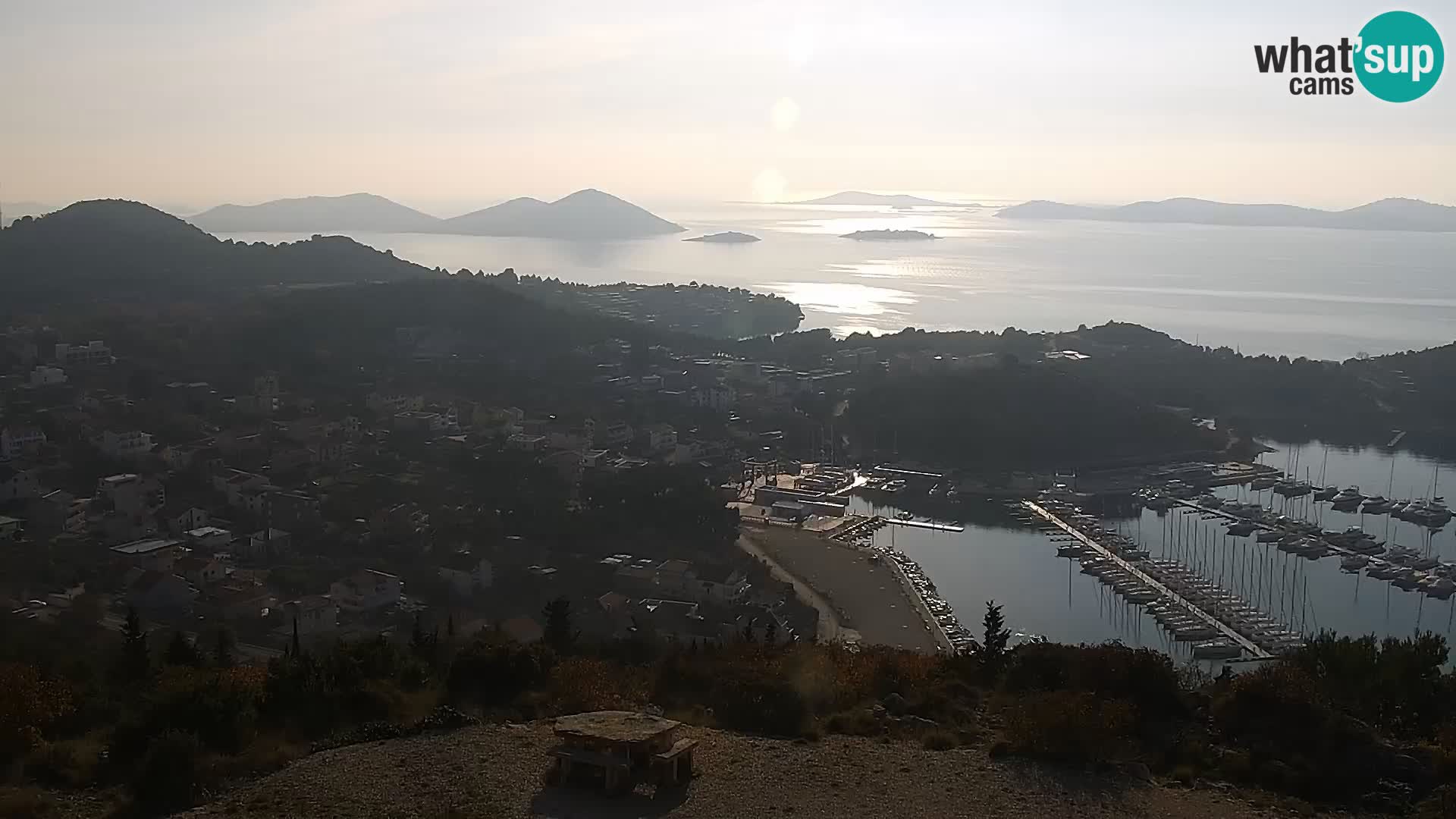 Webcam Pakoštane – Drage – Kornati – Vransko Jezero