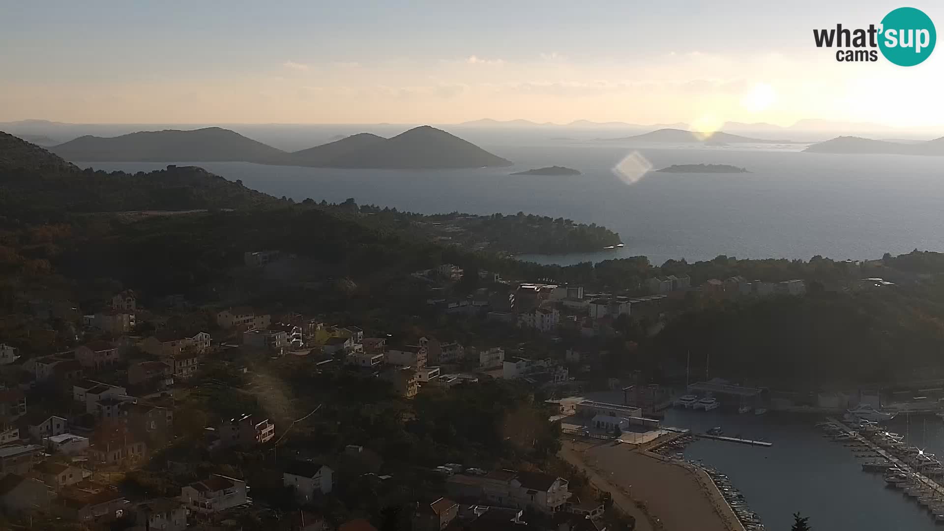 Livecam Pakoštane – Drage – Kornati – Vransko Jezero