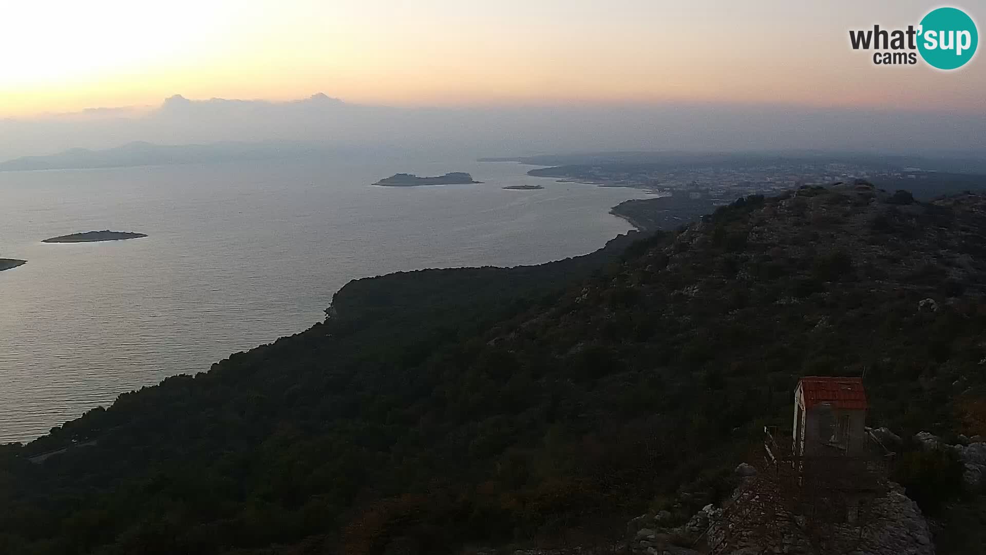 Webcam Pakoštane – Drage – Kornati – Vransko Jezero