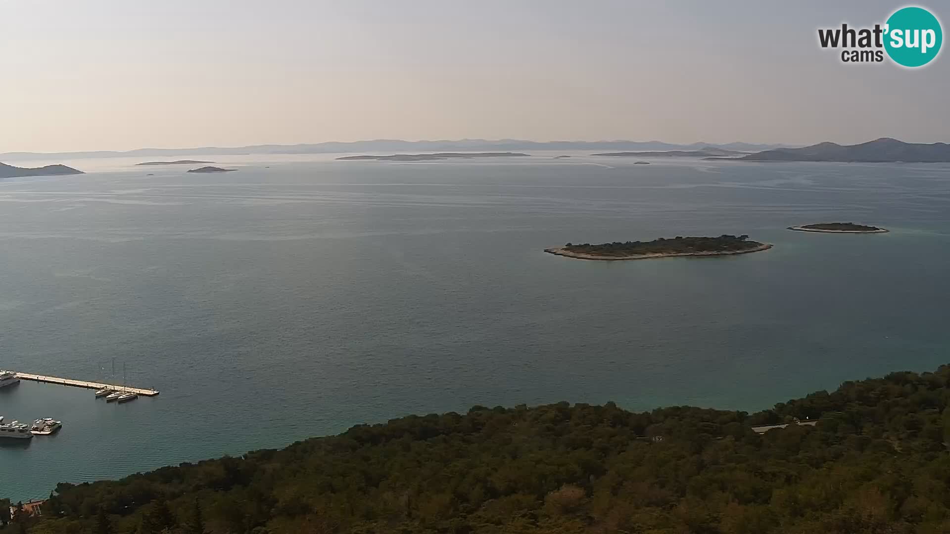 Livecam Pakoštane – Drage – Kornati – Vransko Jezero