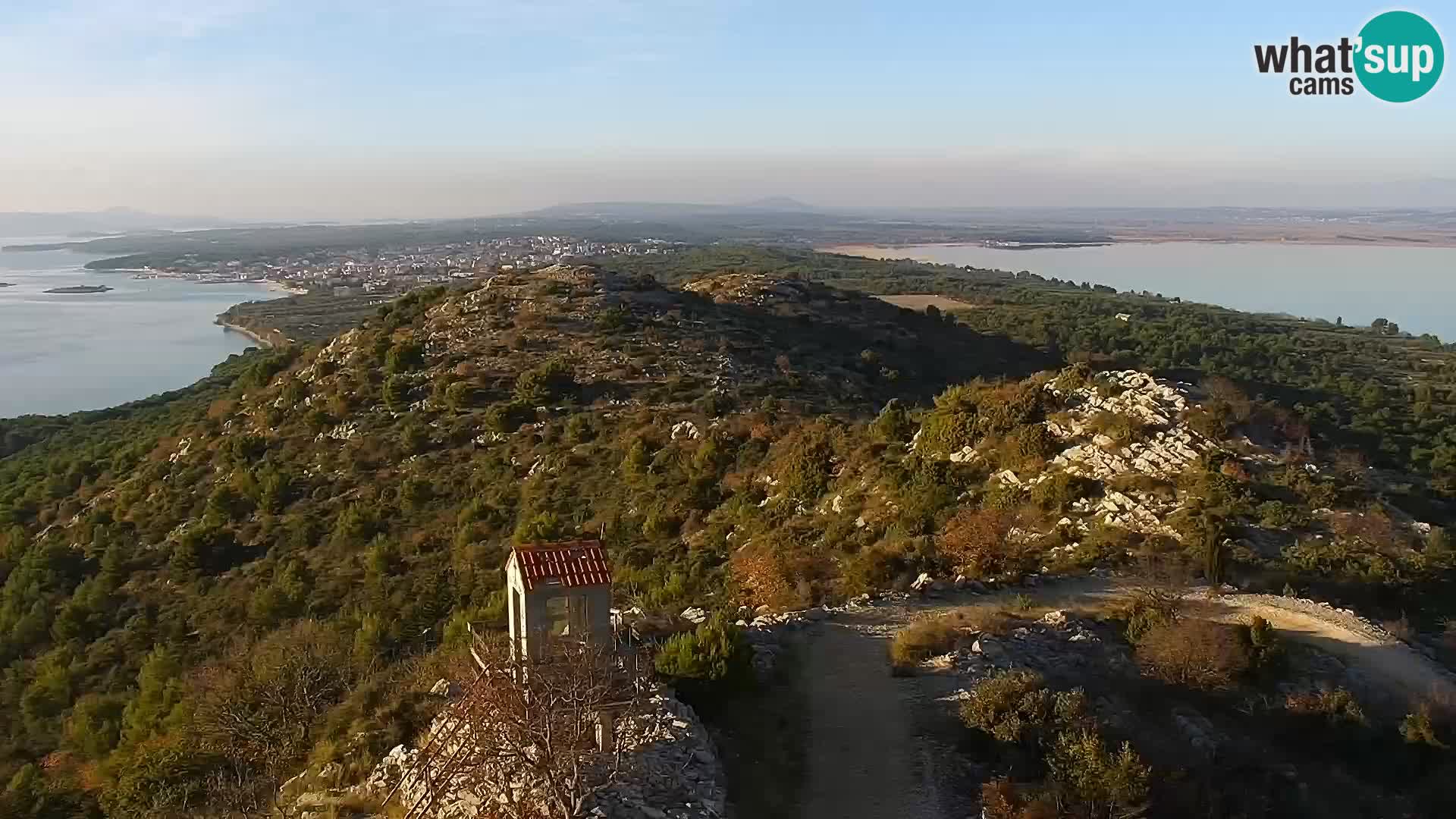 Webcam Pakoštane – Drage – Kornati – Vransko Jezero
