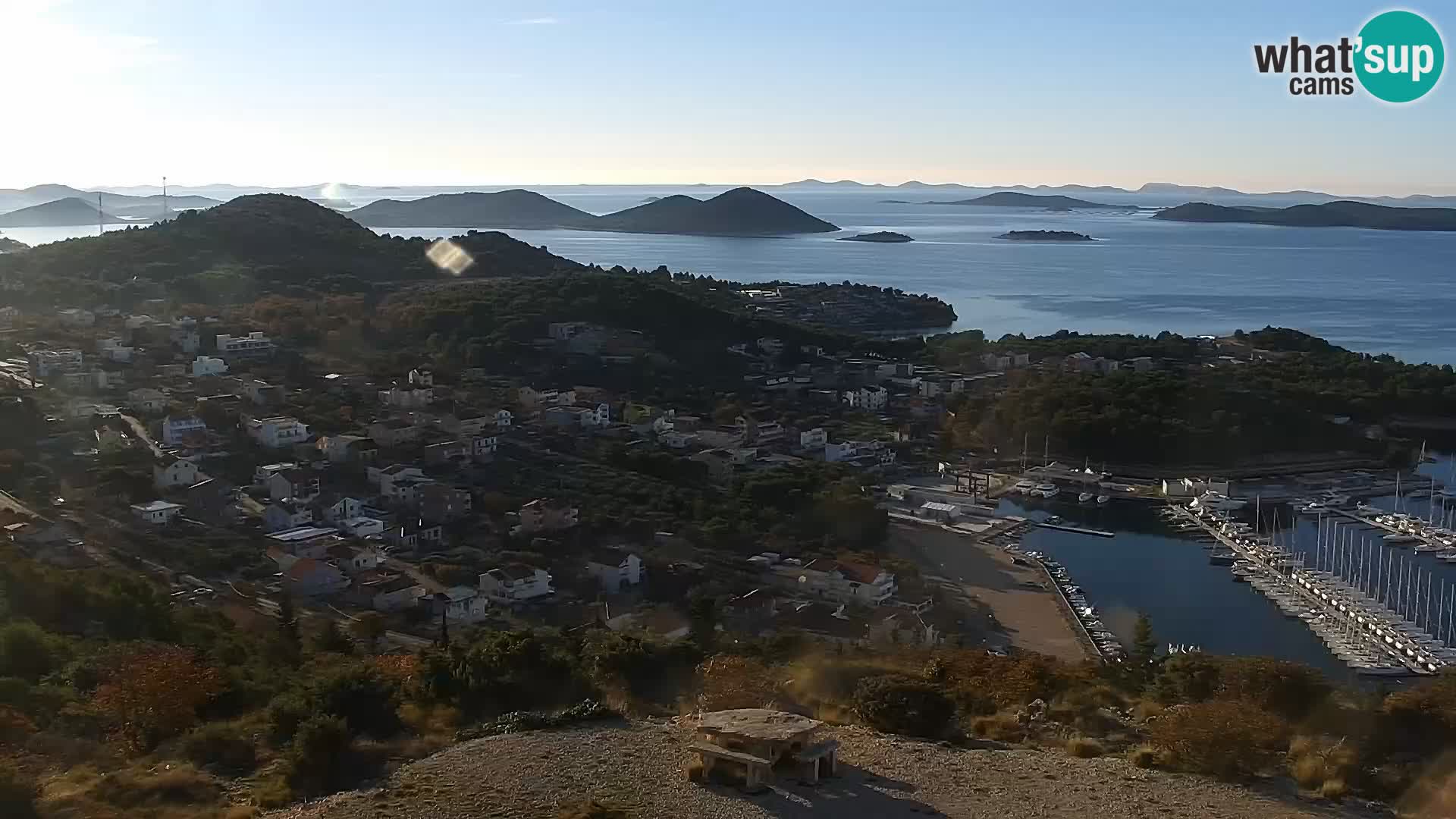 Livecam Pakoštane – Drage – Kornati – Vransko Jezero