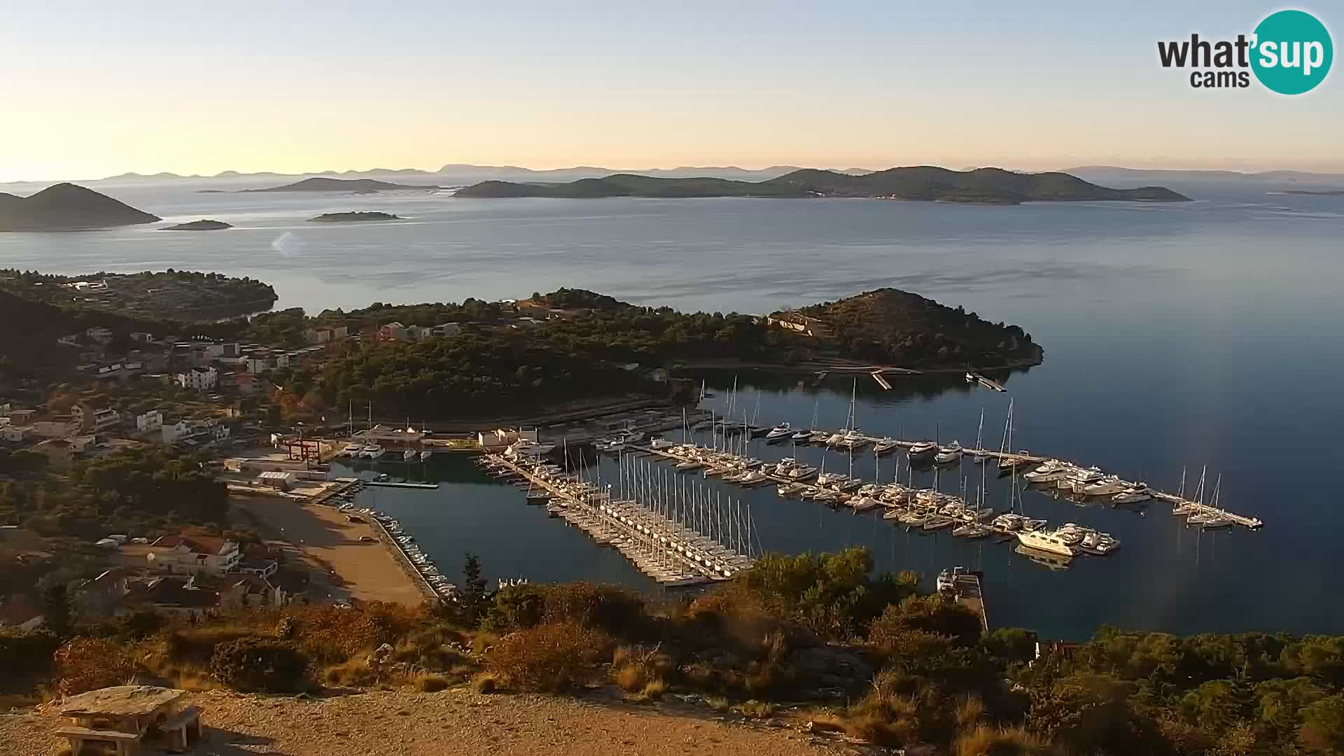 Livecam Pakoštane – Drage – Kornati – Vransko Jezero