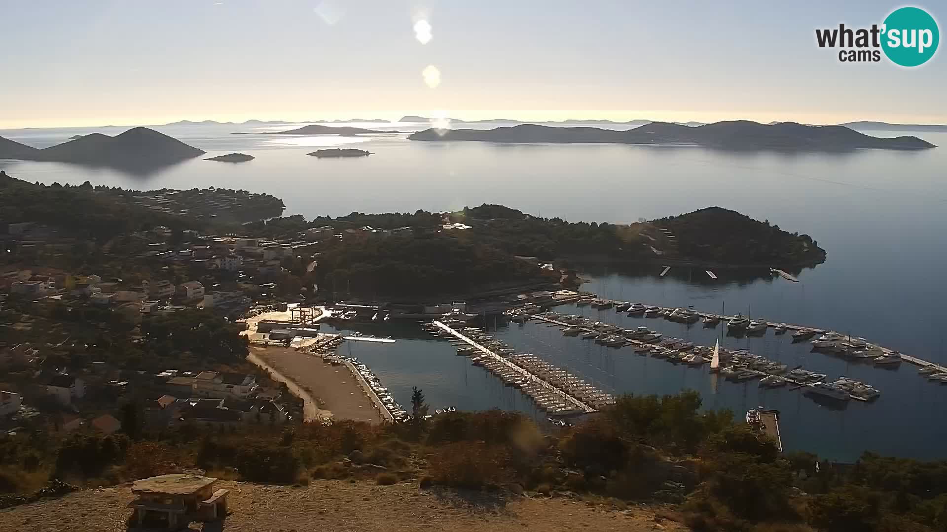 Webcam Pakoštane – Drage – Kornati – Vransko Jezero