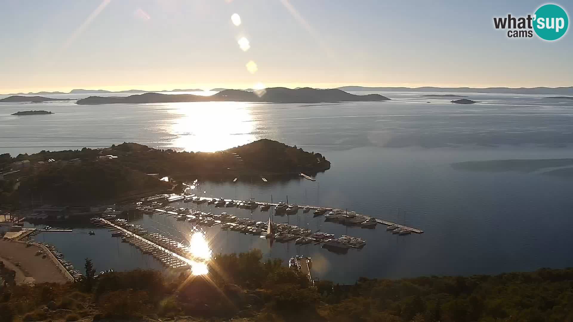 Webcam Pakoštane – Drage – Kornati – Vransko Jezero