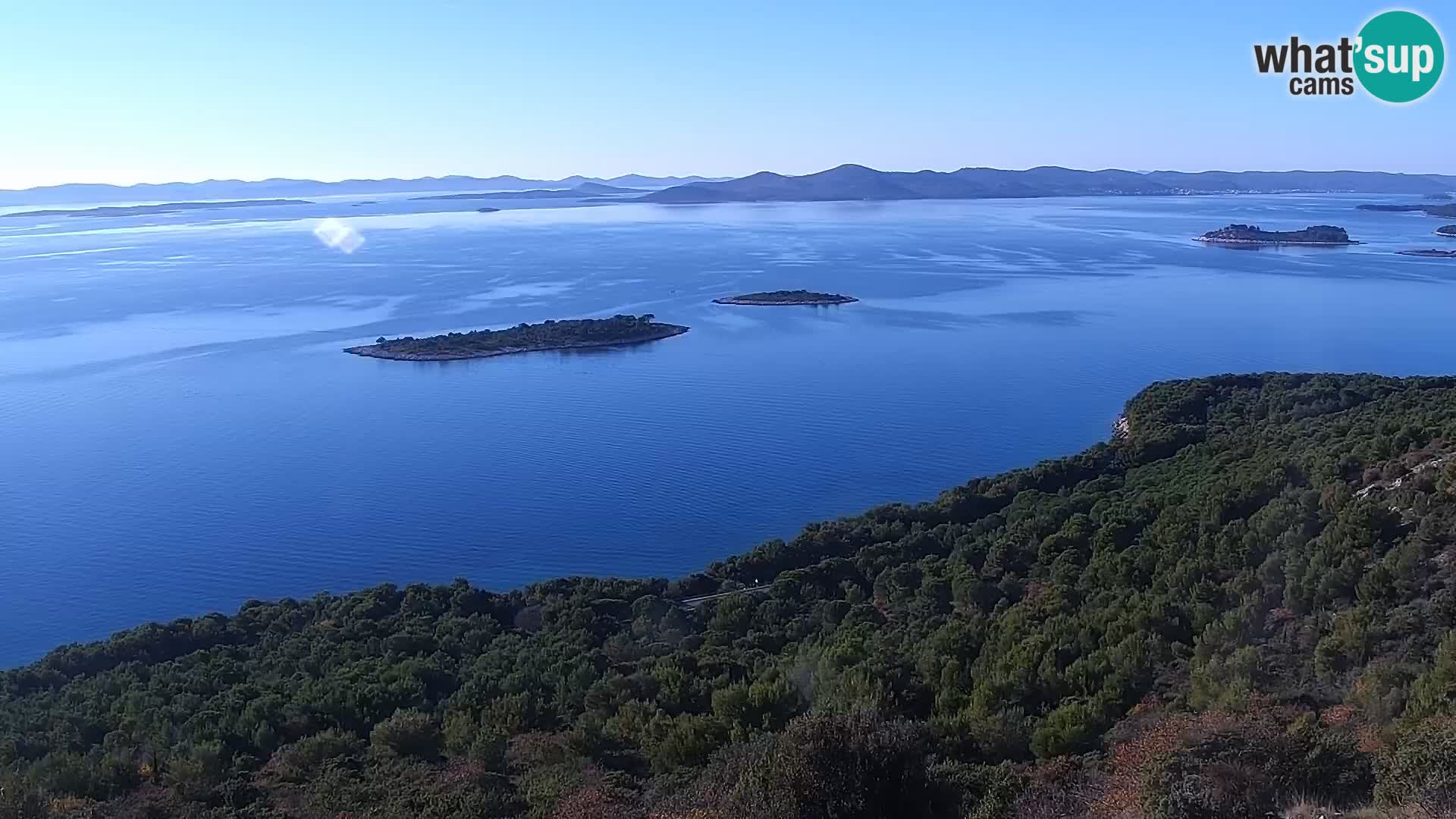 Webcam Pakoštane – Drage – Kornati – Vransko Jezero